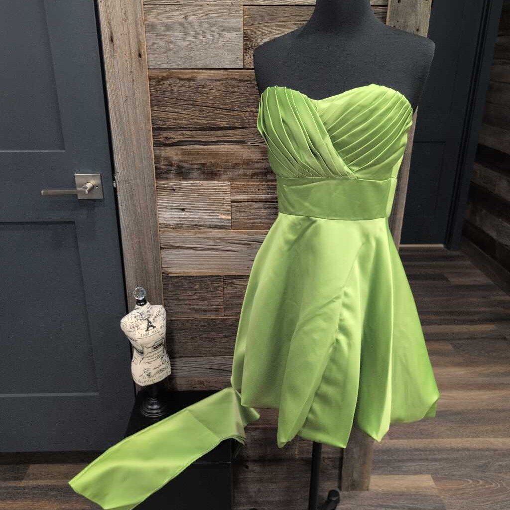 Strapless Bubble Mini Dress w/ Extra Fabric