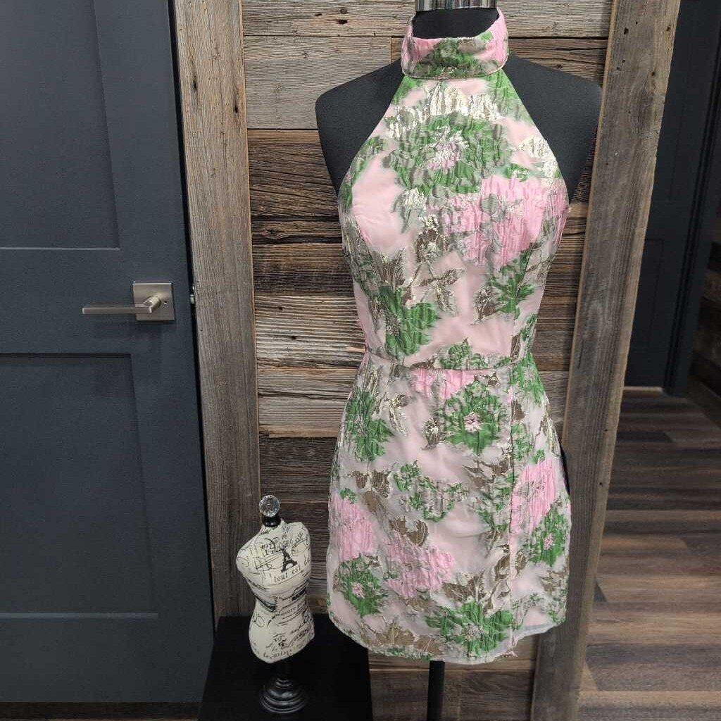HALTER MINI DRESS