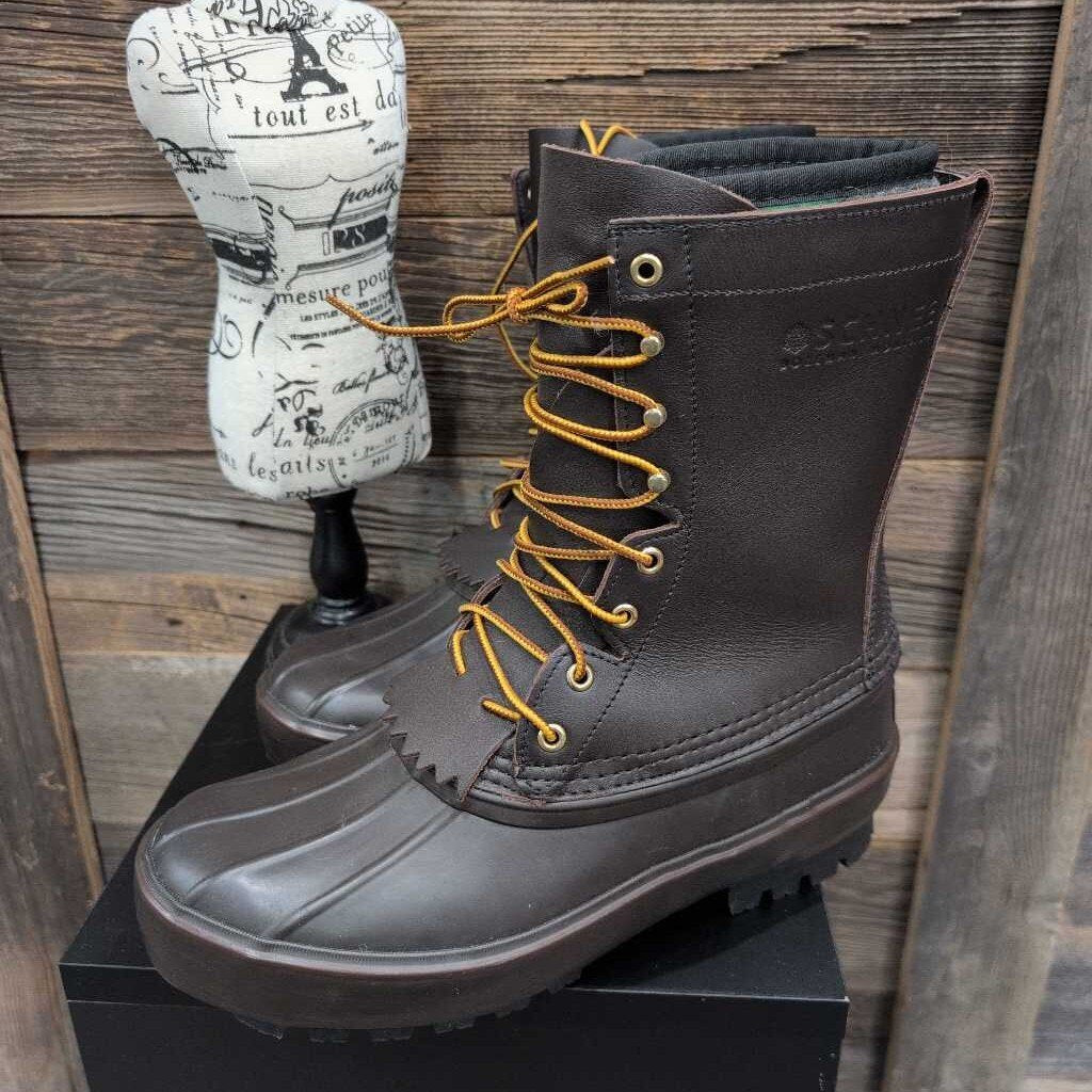 RUBBER OUTSOLE LEATHER UPPER