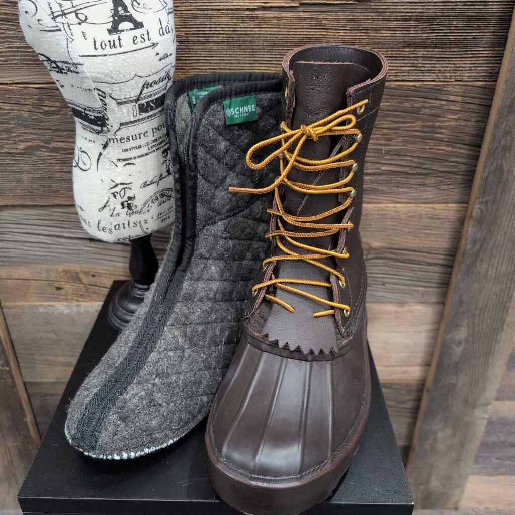 RUBBER OUTSOLE LEATHER UPPER