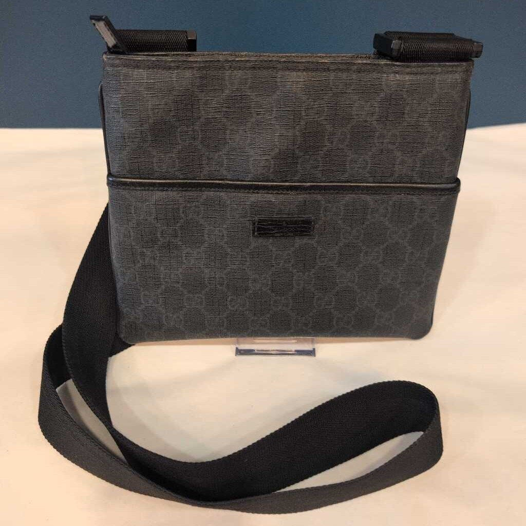 GUCCI VINTAGE SMALL MONOGRAM CROSSBODY
