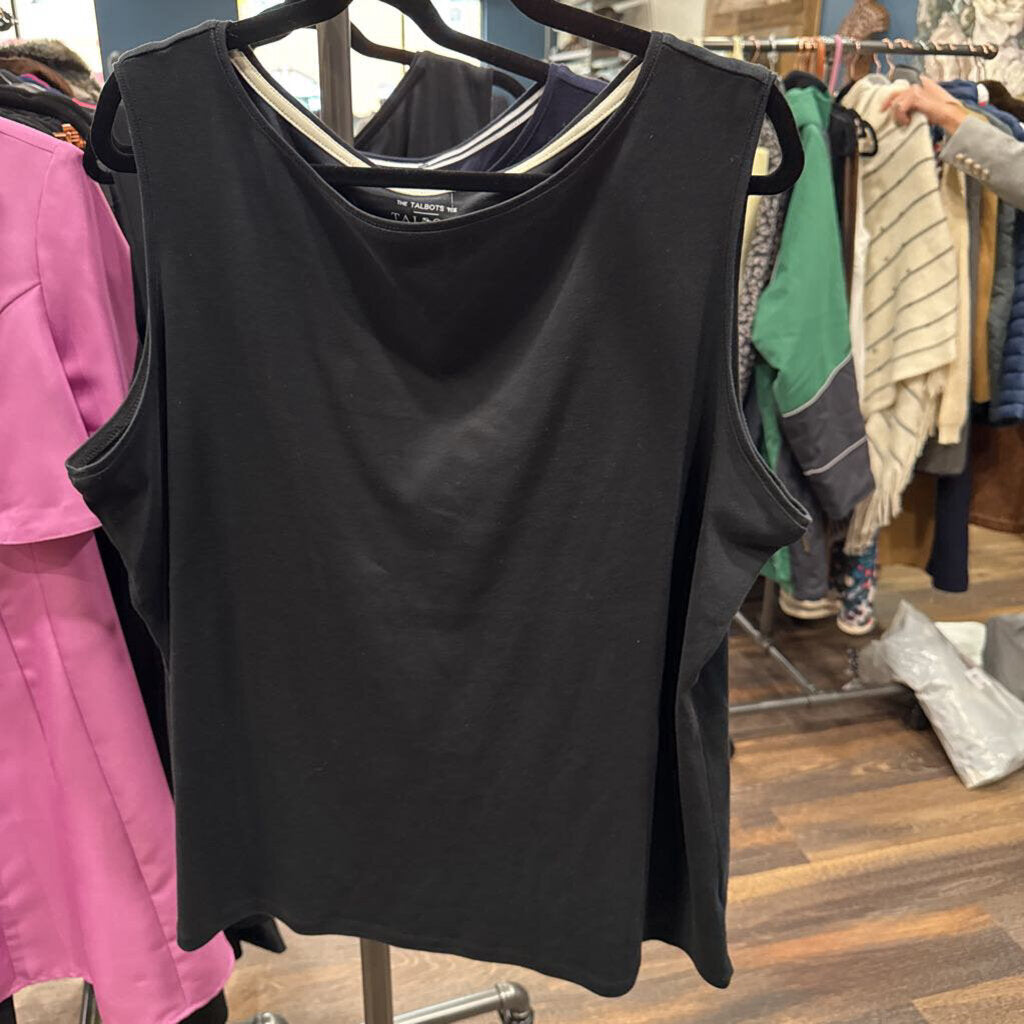 TALBOT'S SLEEVELESS T-SHIRT