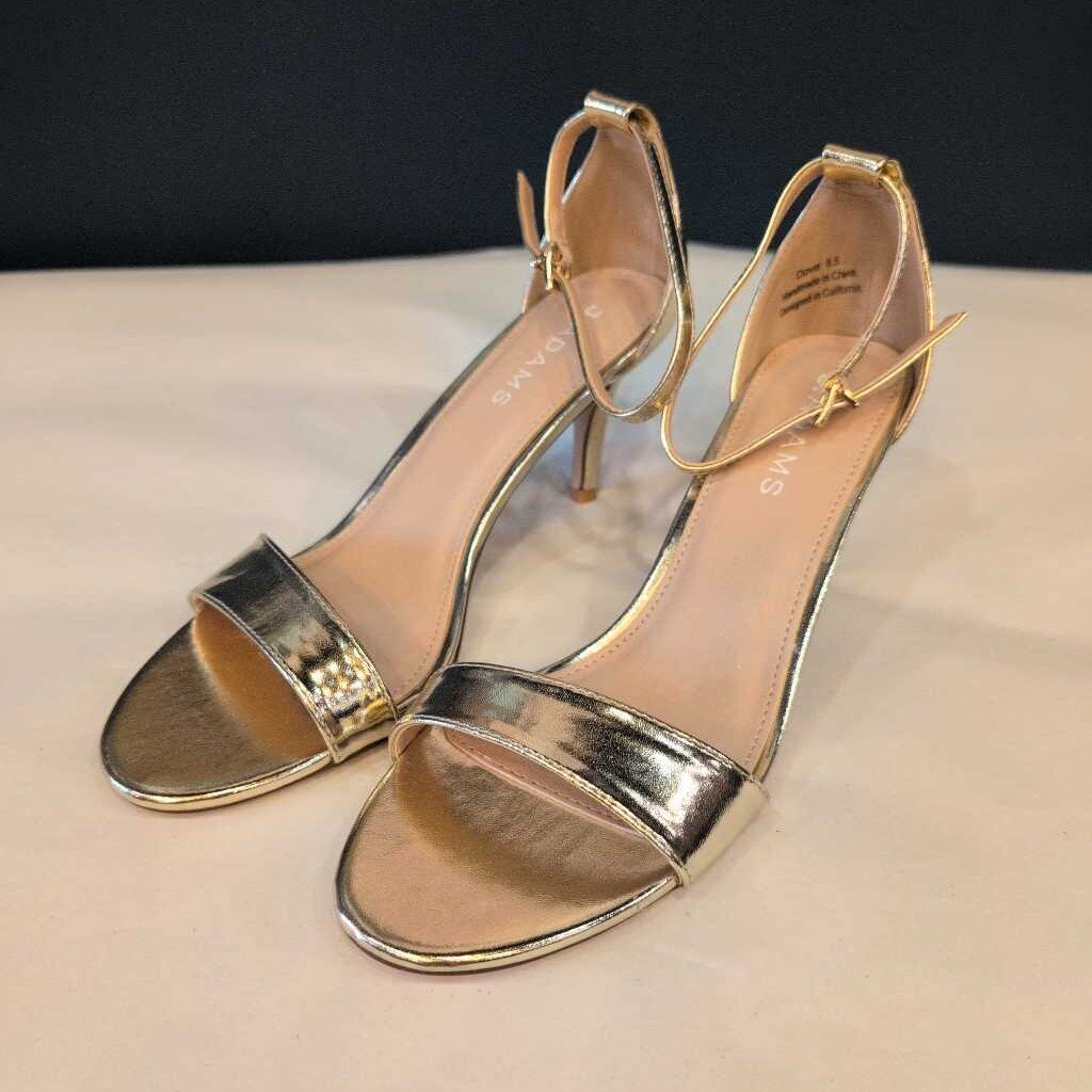 J.ADAMS OPEN TOE ANKLE STRAP KITTEN