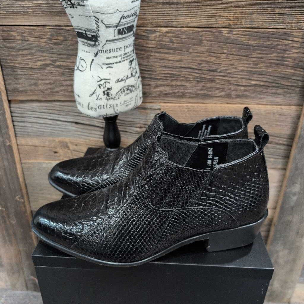 LEATHER FAUX SNAKE