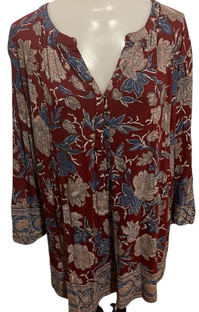 LUCKY BRAND LS BOHEMIAN STYLE