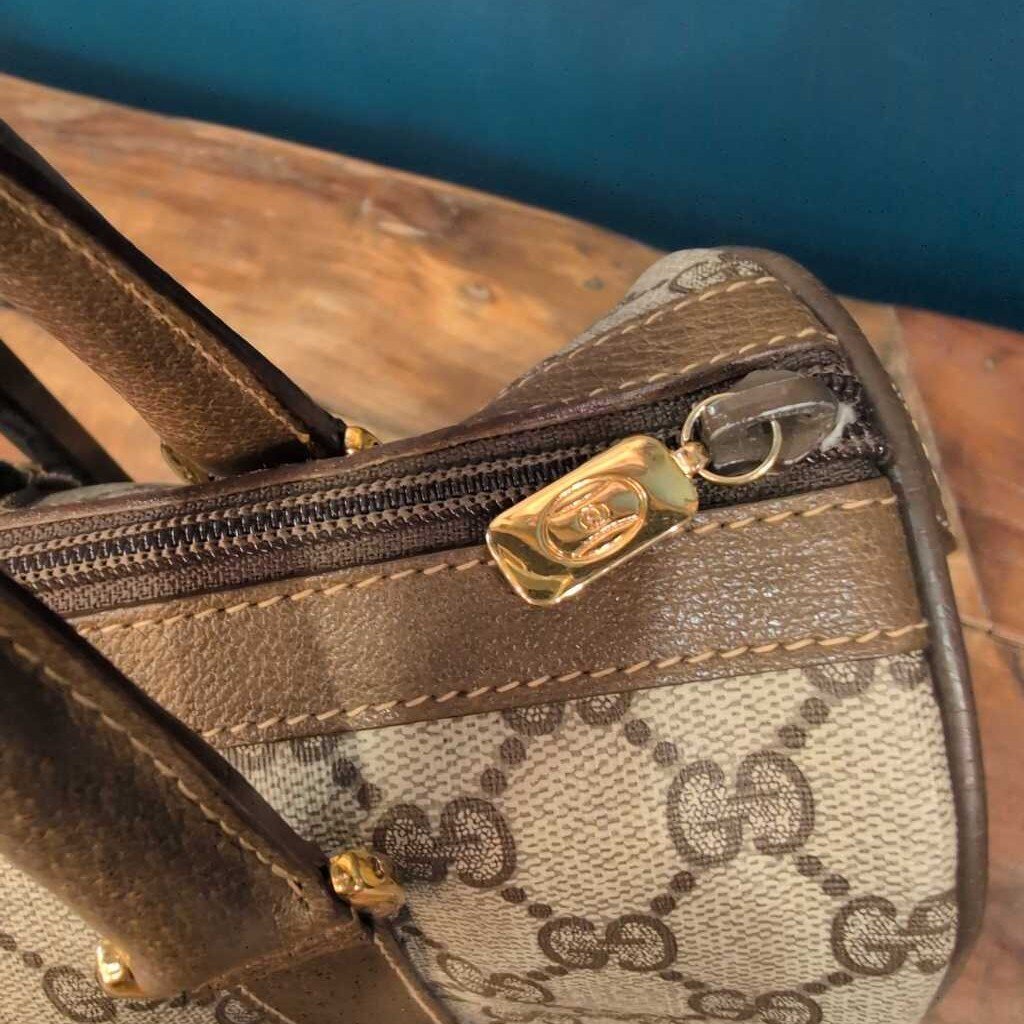 VINTAGE SUPREME GG BOSTON BAG