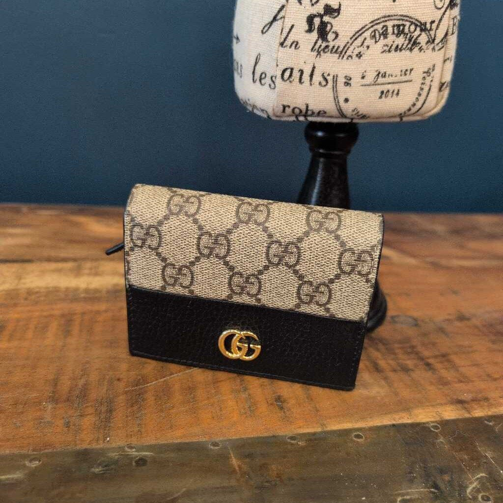 GG SUPREME COMPACT WALLET