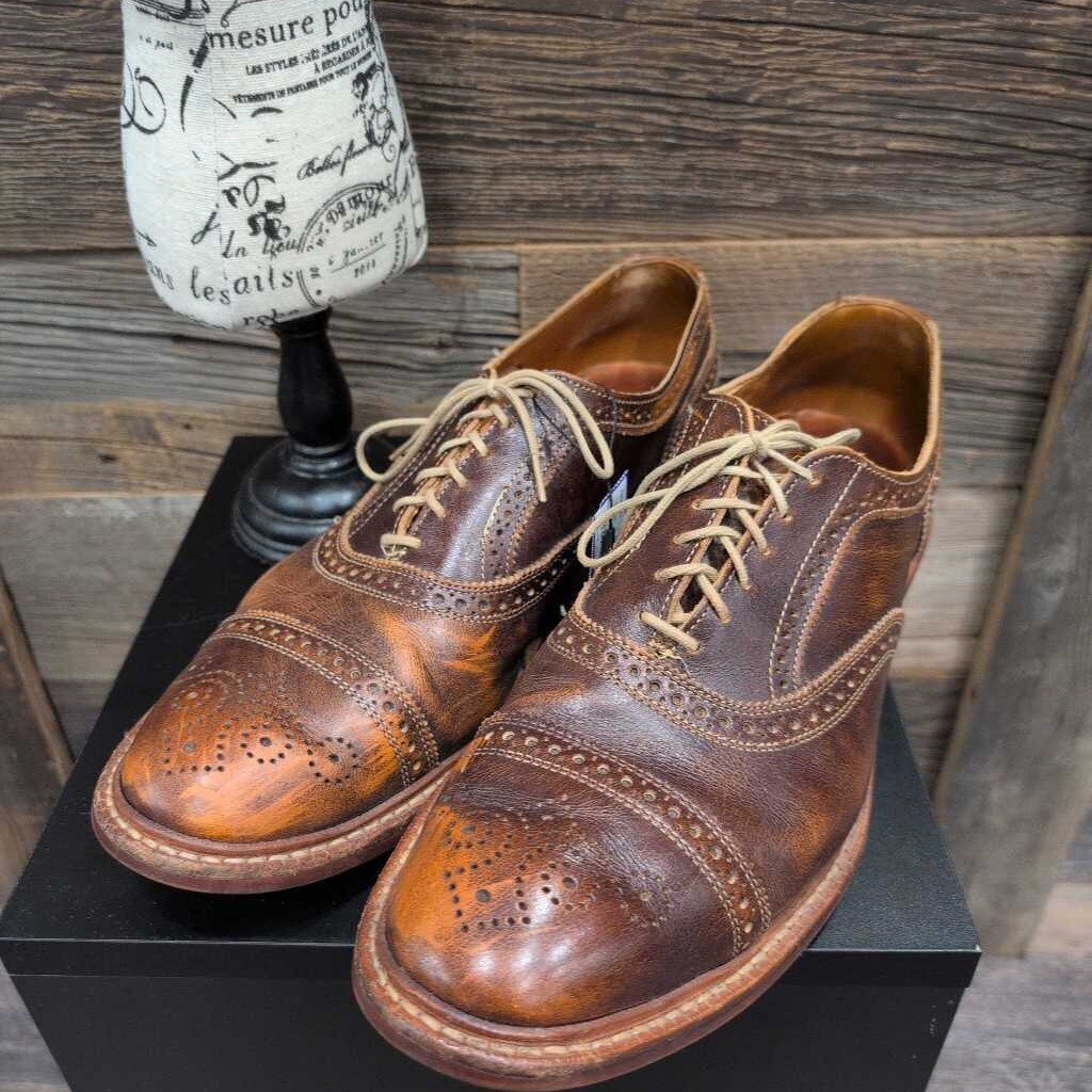 Allen Edmonds Men's Brown Wingtip Dress Shoes