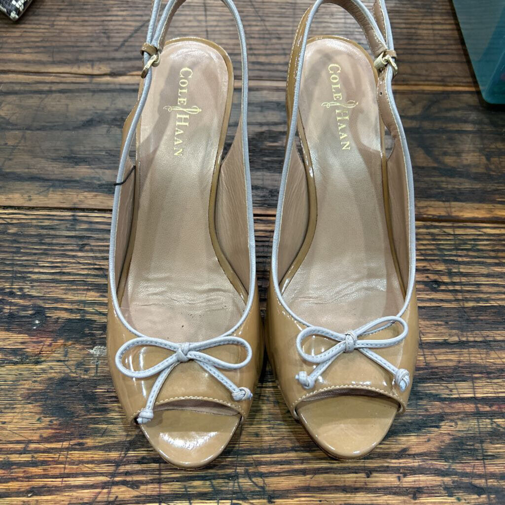 COLE HAAN OPEN BOW TOE SLINGBACK
