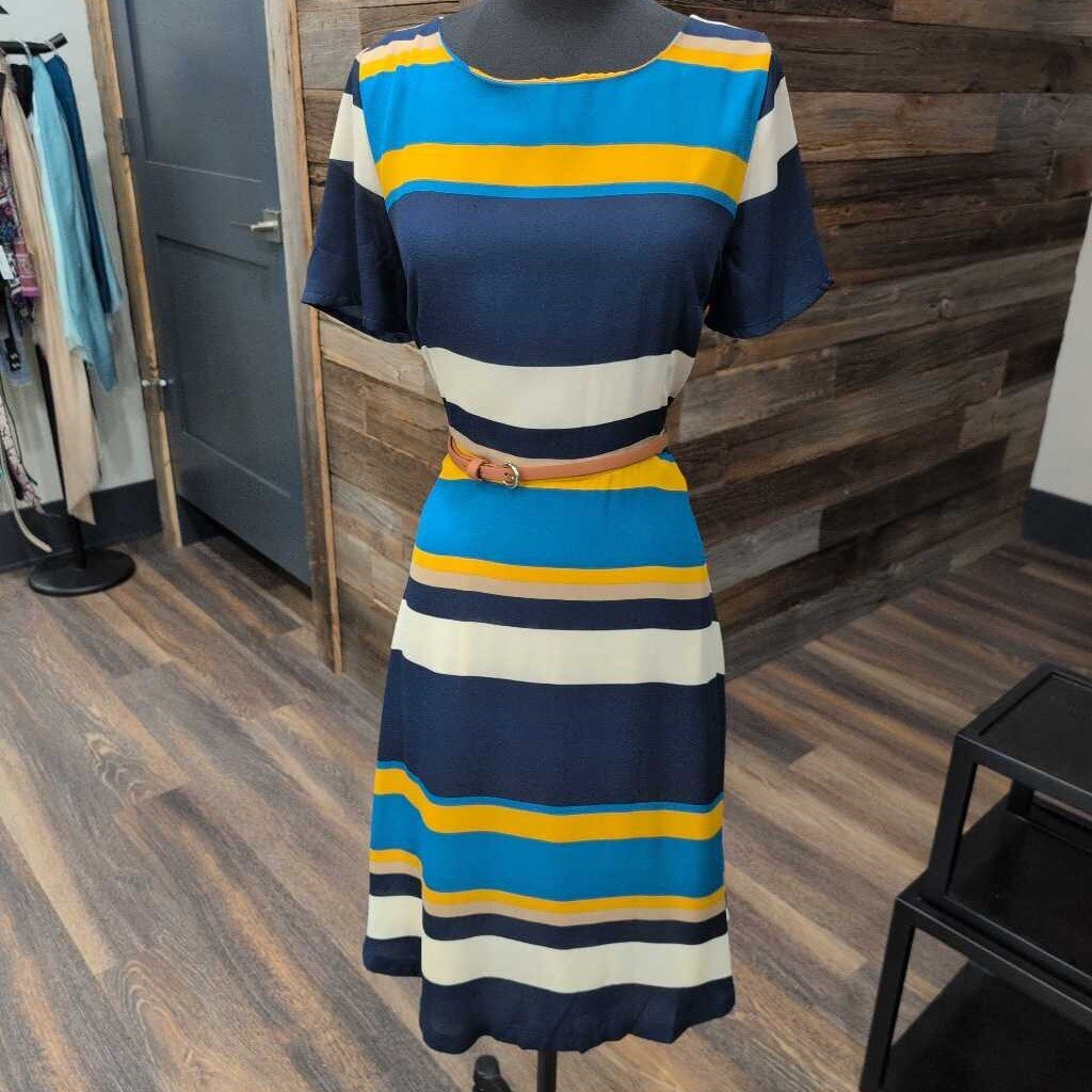 SUGAR HILL SS BELTED FIT & FLARE