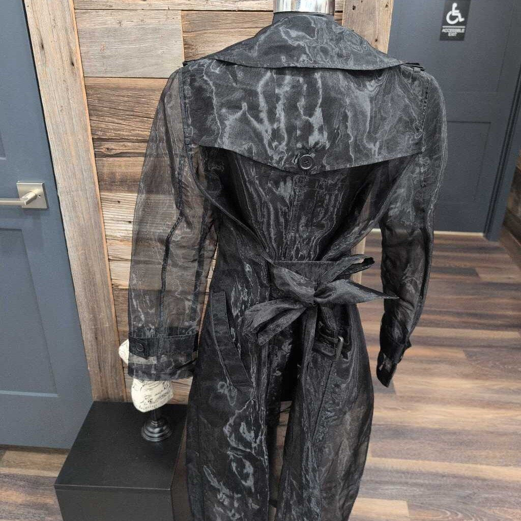 LS SHEER TRENCH COAT