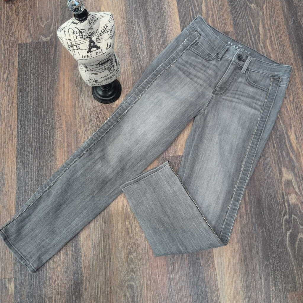 HR STRAIGHT W/ DIAMOND STUDDED DETAILING