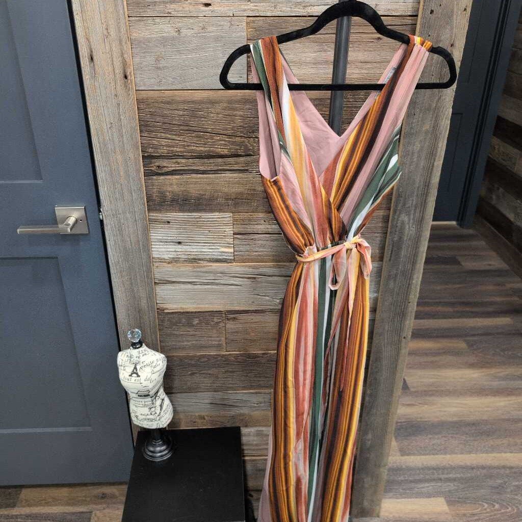 SL STRIPED JUMPSUIT