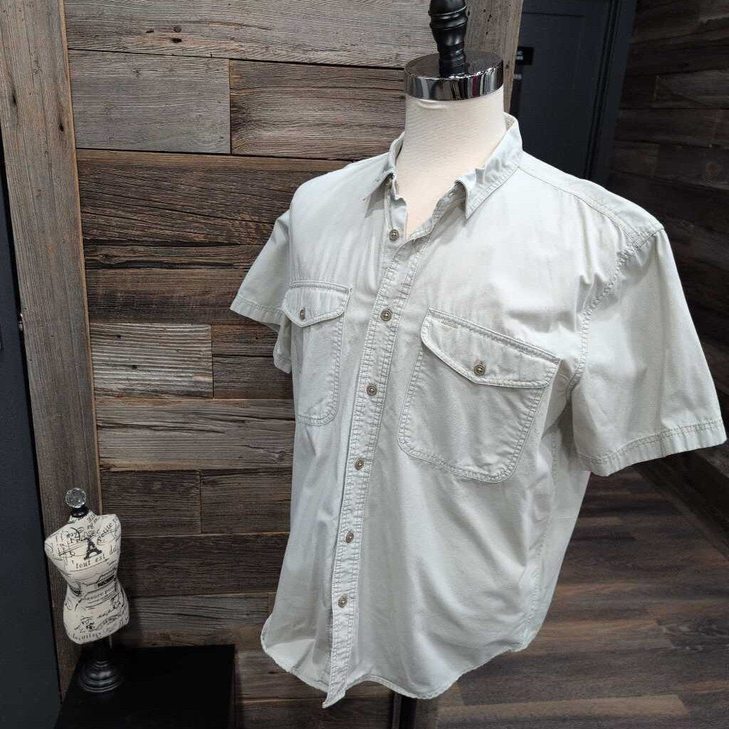 FILSON SS COLLAR KHAKI BU