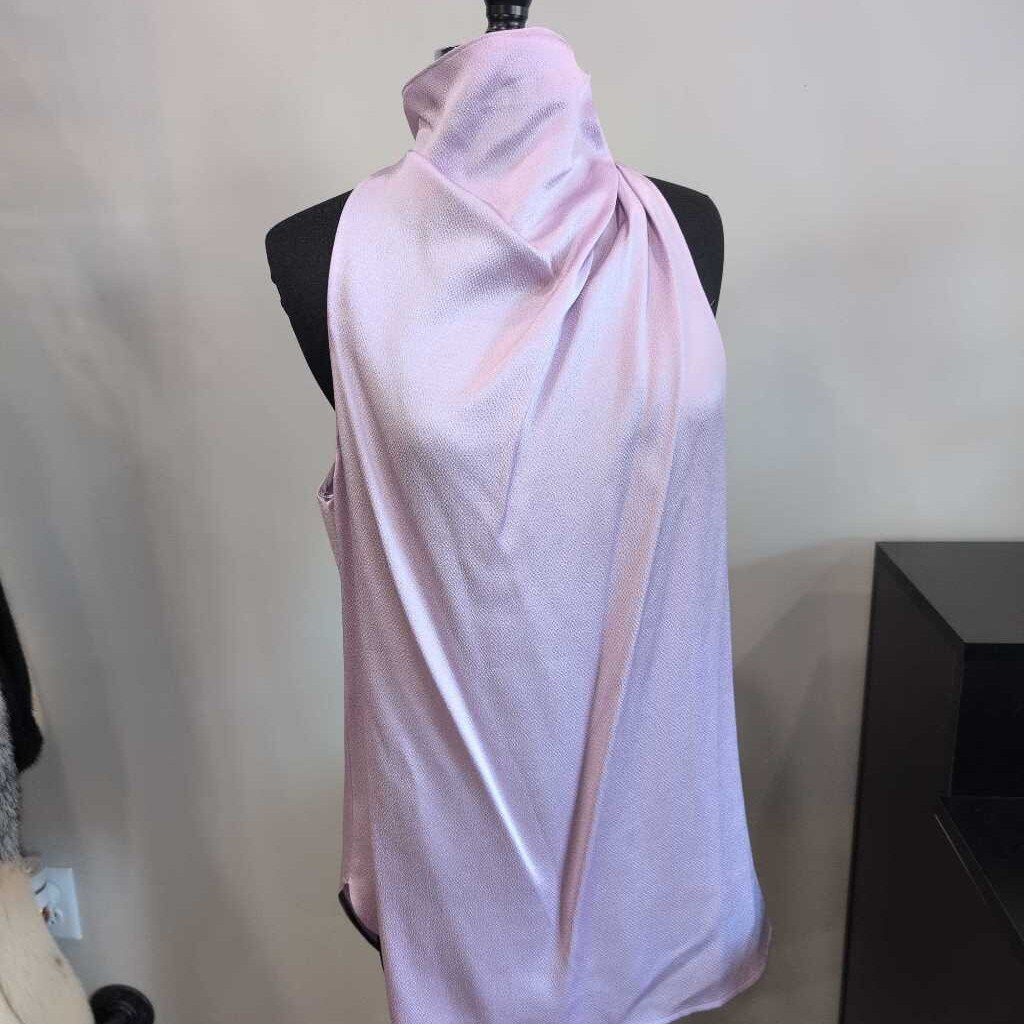 A.L.C. DRAPE NECK BLOUSE