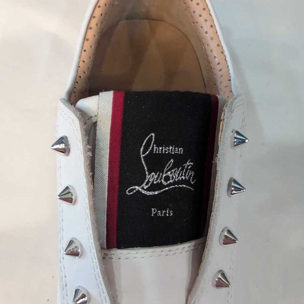 LOUBOUTIN SPIKE TENNIS SHOES