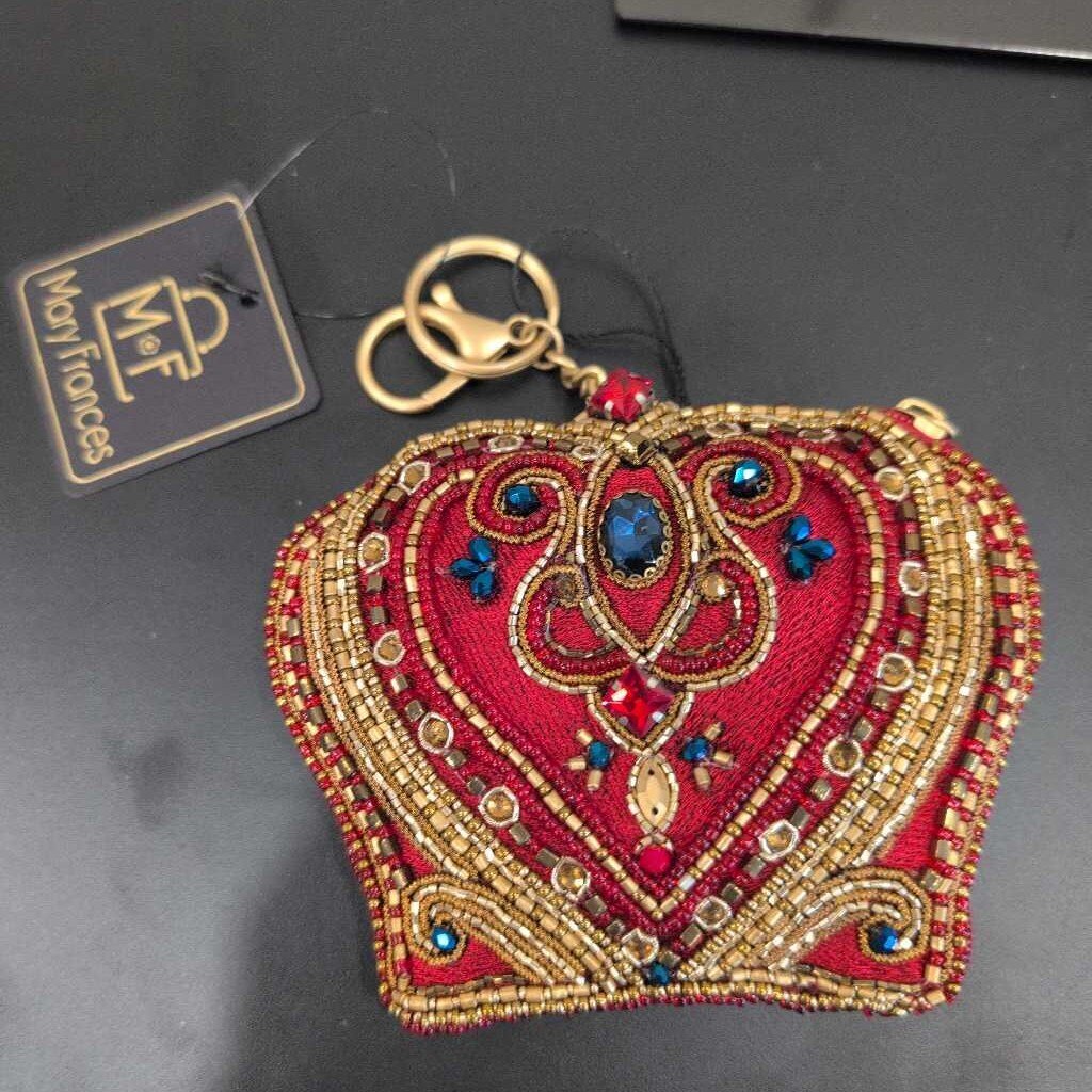 Mary Frances Your Majesty Crown Coin Purse