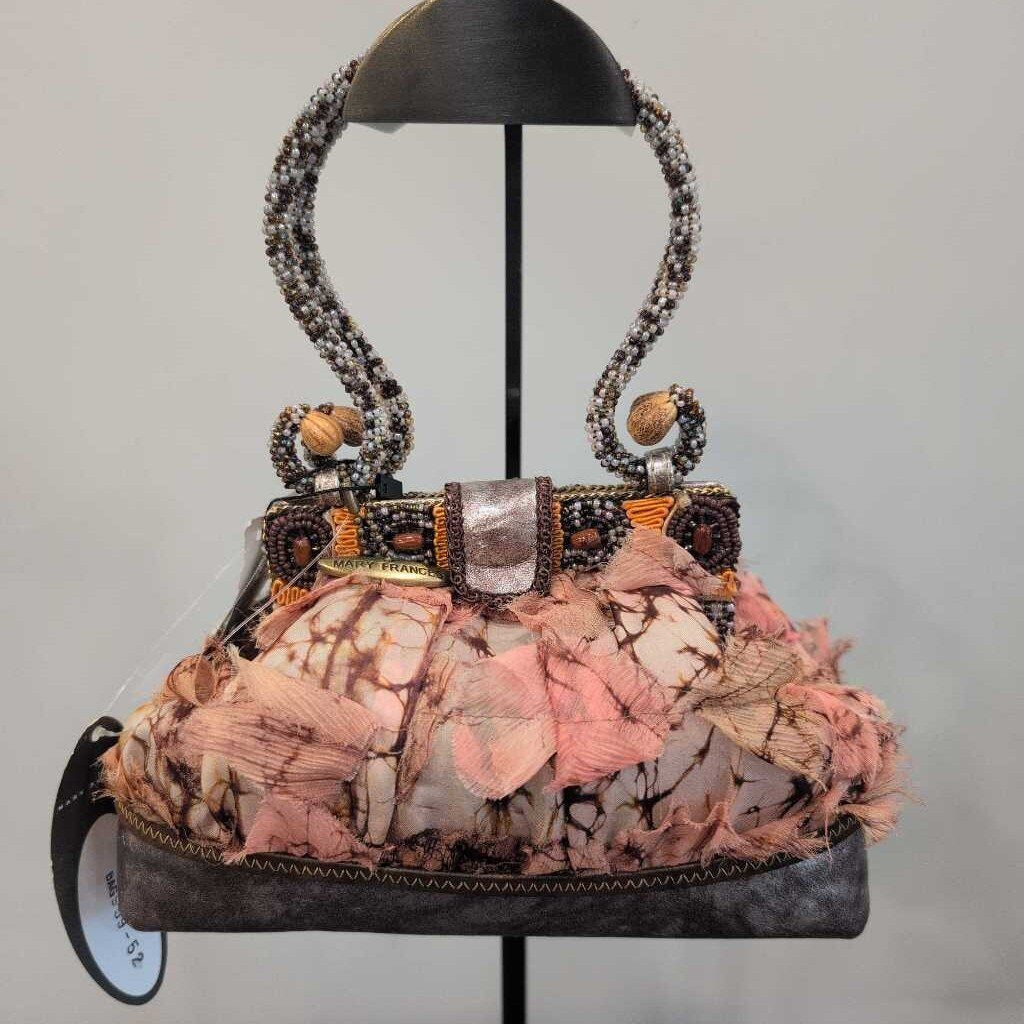 MARY FRANCES BEADED ART BAG (#959-52)