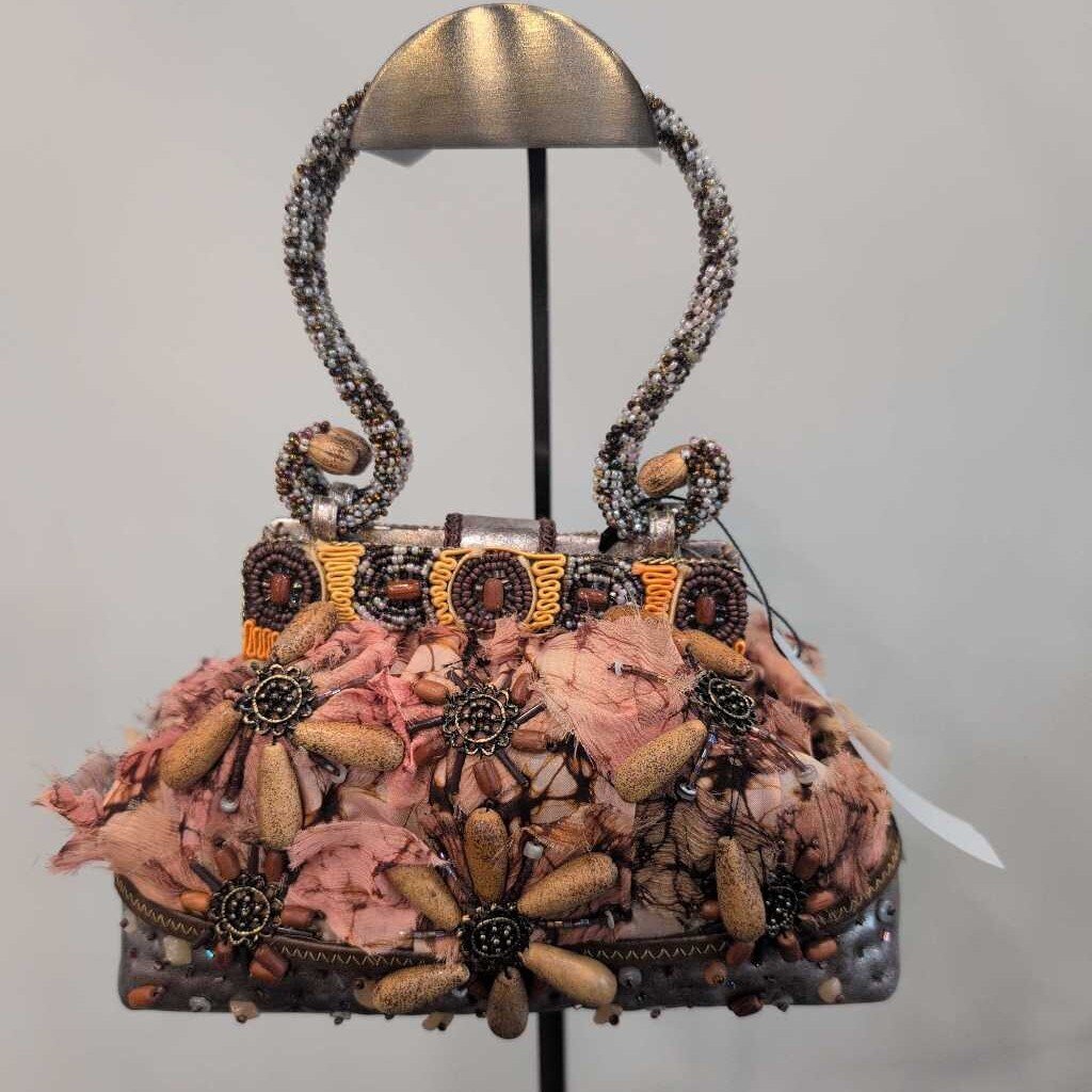 MARY FRANCES BEADED ART BAG (#959-52)