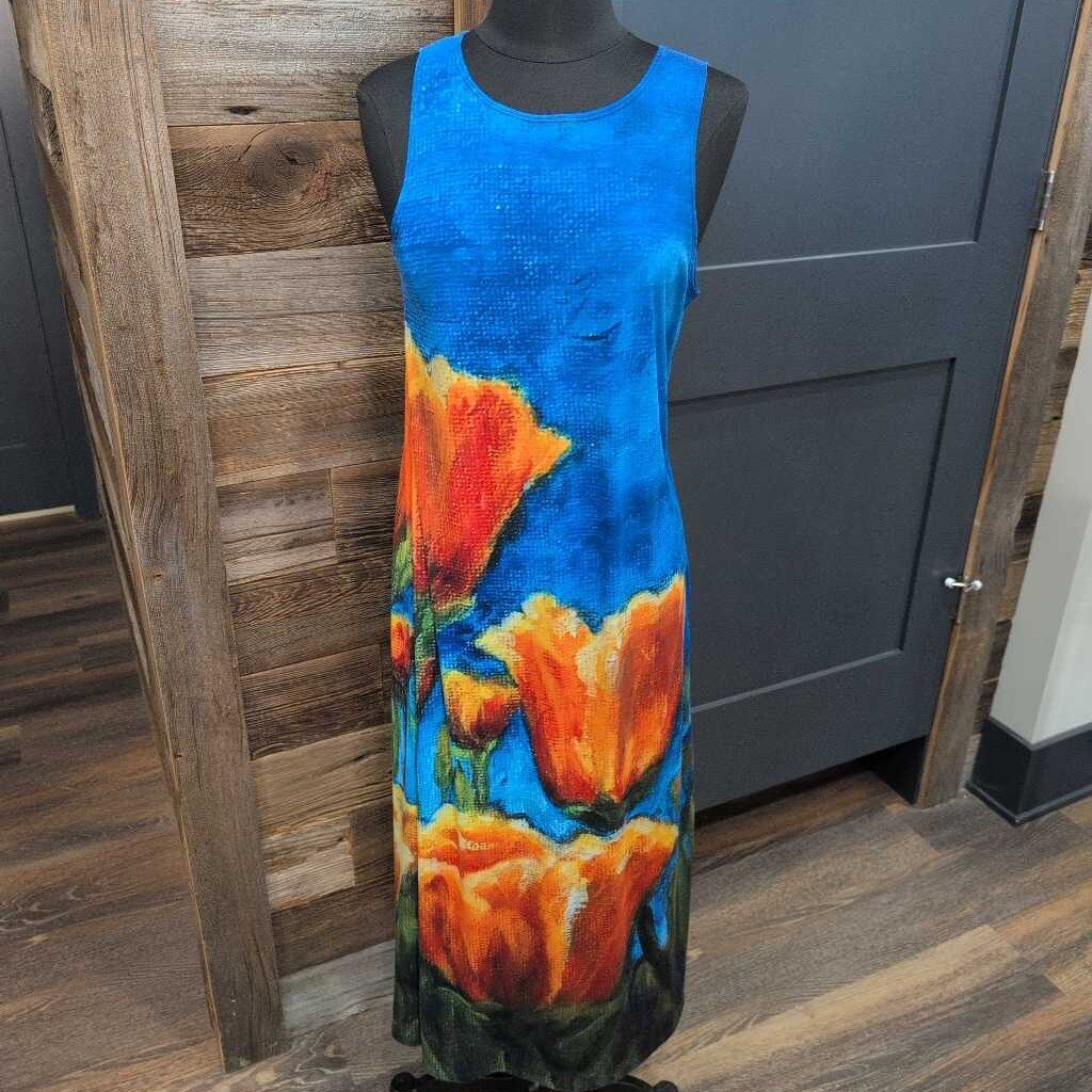 CREATIVE DRESSING - ELISE DRESS - CALIFORNIA POPPIES