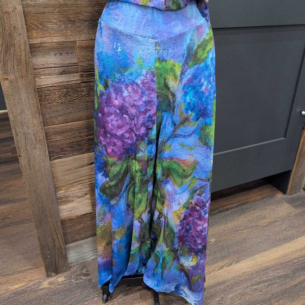 CREATIVE DRESSING - CARLA PALAZZO PANTS - LILACS