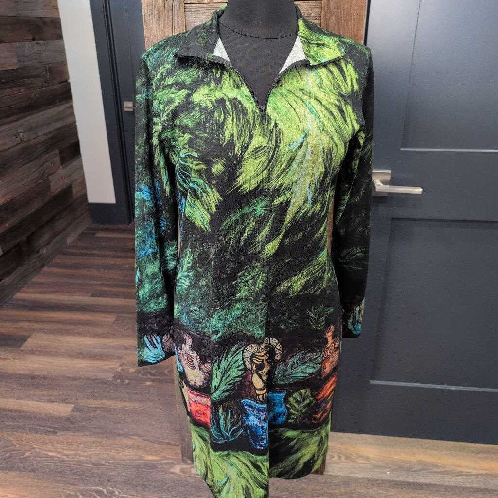 CREATIVE DRESSING - ZIP KNIT - ARTIFACTS