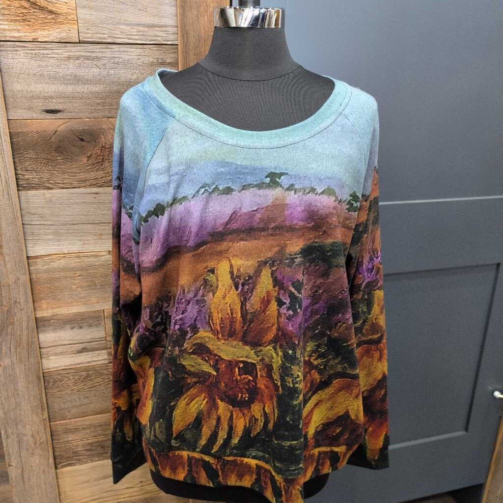 CREATIVE DRESSING - SWEATSHIRT - SUNFLOWER