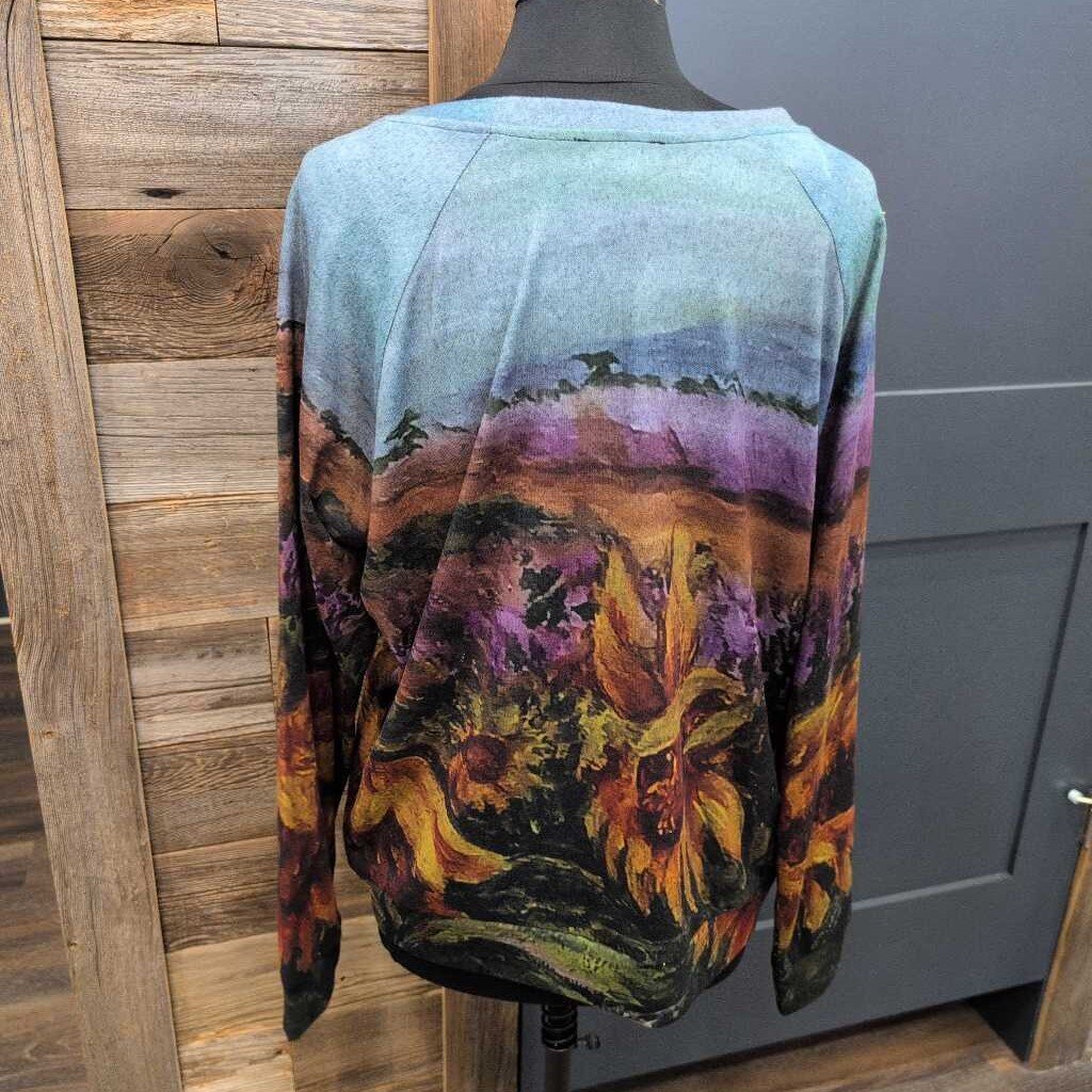 CREATIVE DRESSING - SWEATSHIRT - SUNFLOWER