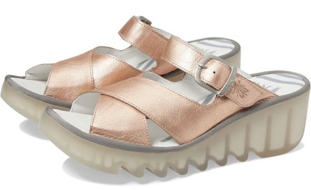 FLY LONDON BOCY STRAPPY WEDGE SANDAL
