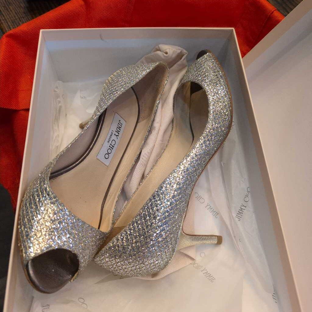 JIMMY CHOO ISABEL GFA PEEP TOE