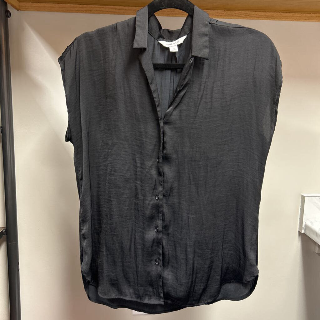 BLOUSE, CAP SLEEVE