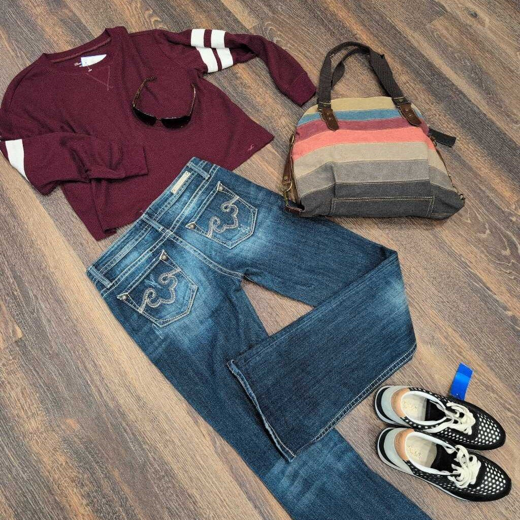 HOLLISTER LONG SLEEVE CUTOFF THERMAL