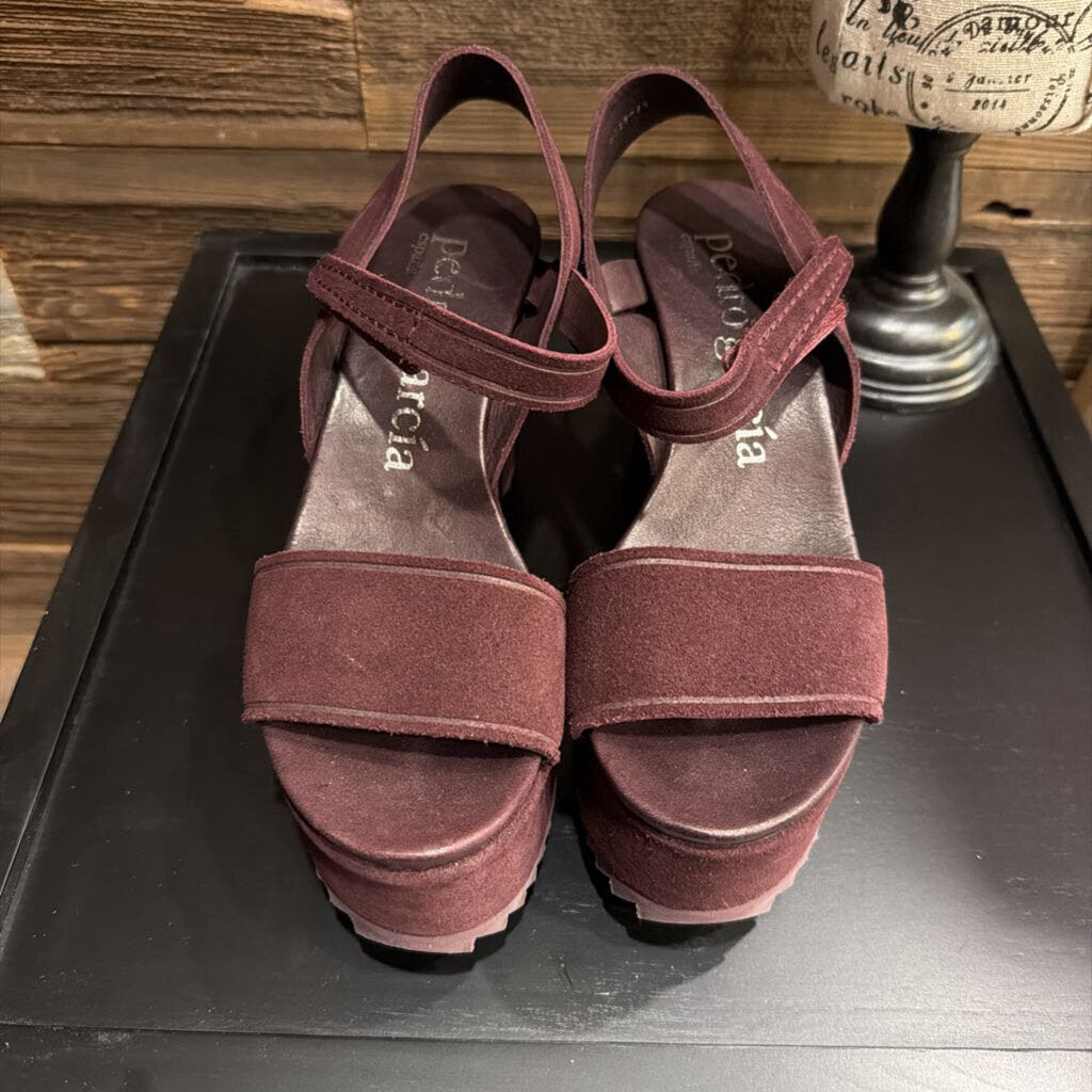 SUEDE PLATFORM WEDGE