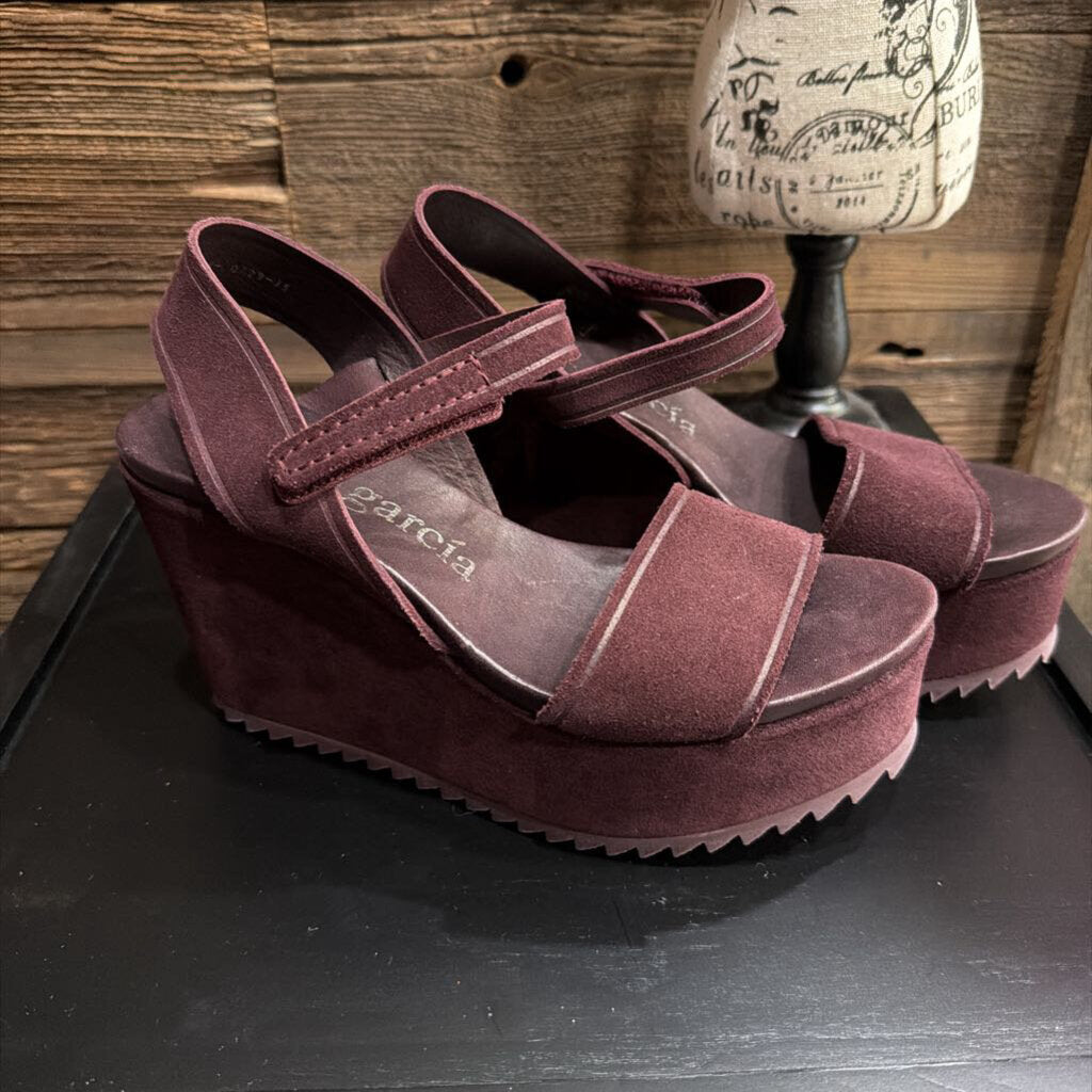 SUEDE PLATFORM WEDGE