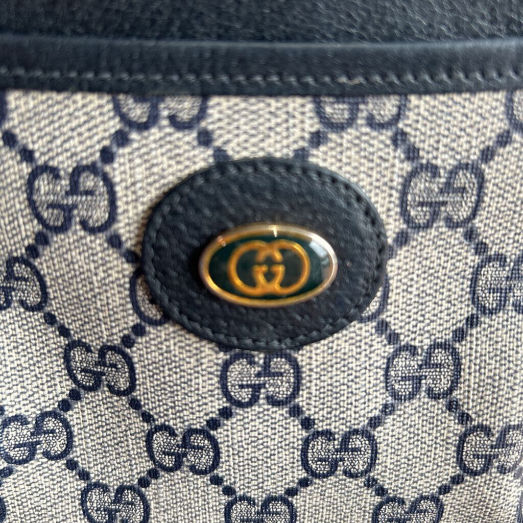 GUCCI VINTAGE 70S/80S GG MONOGRAM CROSSBODY