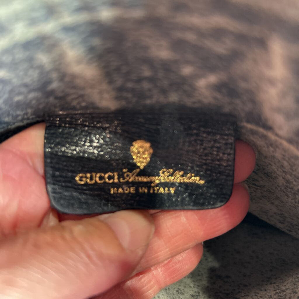 GUCCI VINTAGE 70S/80S GG MONOGRAM CROSSBODY