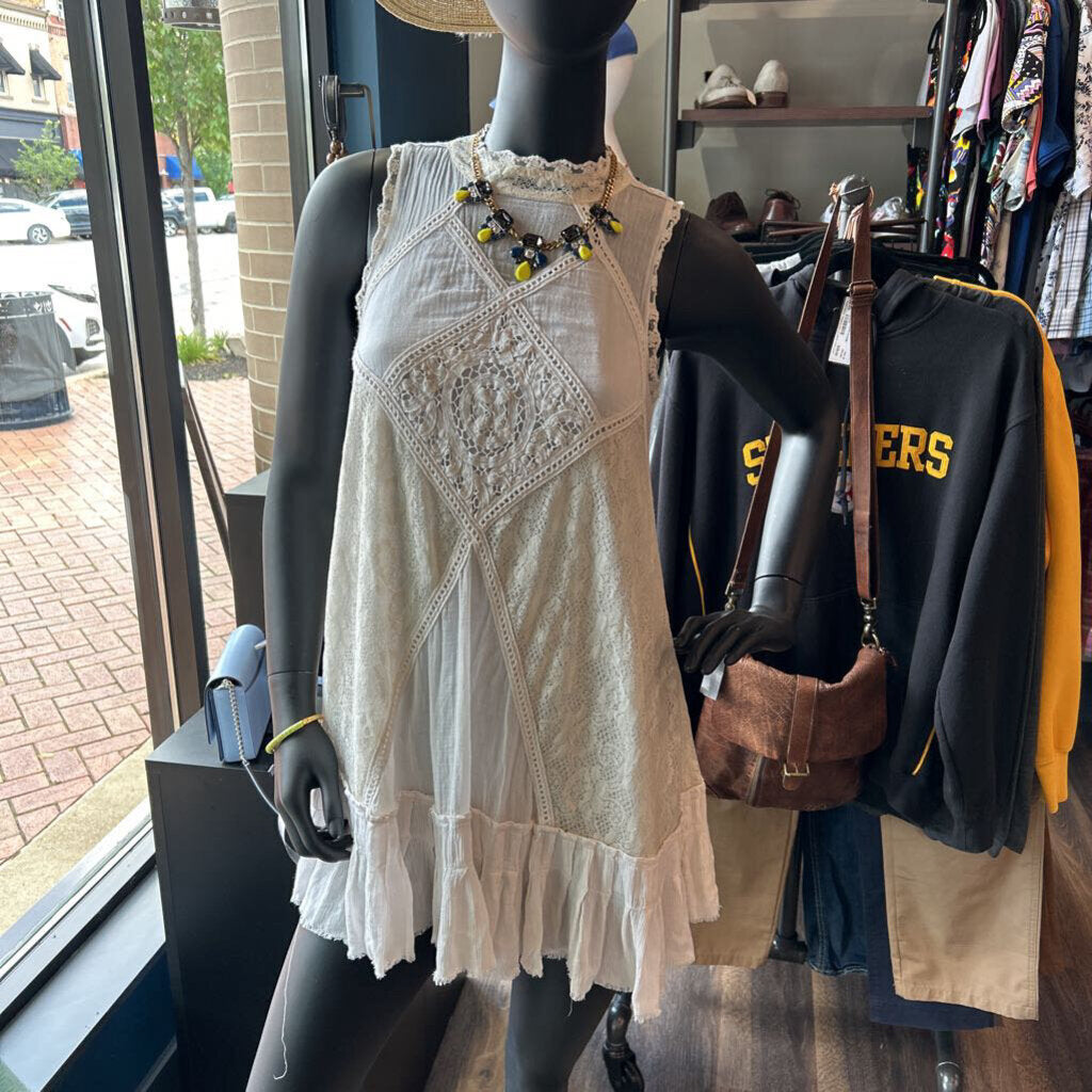 FREE PEOPLE SL LACE MINI