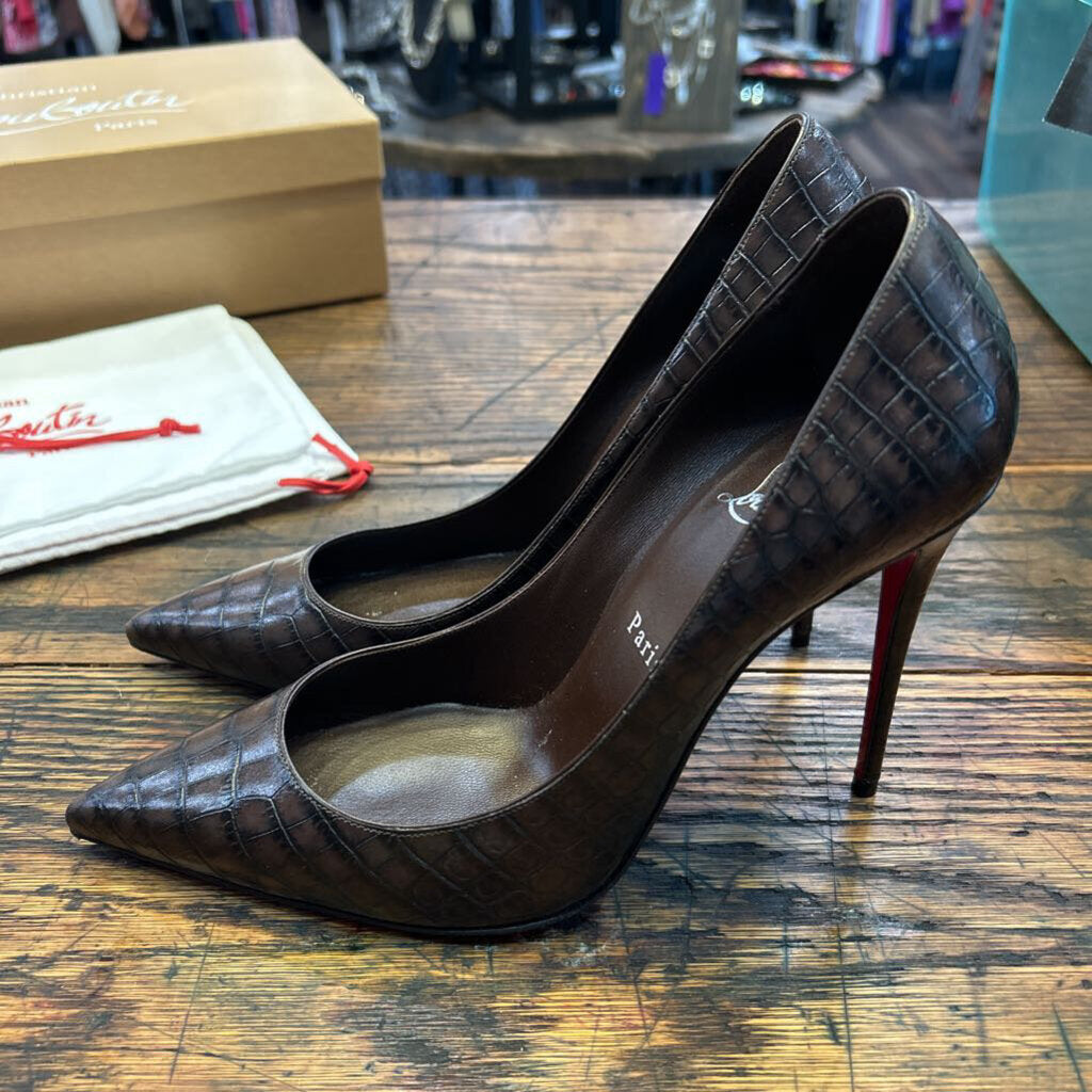 CHRISTIAN LOUBOUTIN KATE 100 W/BOX