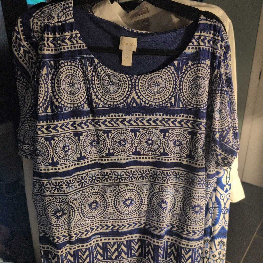 CHICO'S MESH TEE