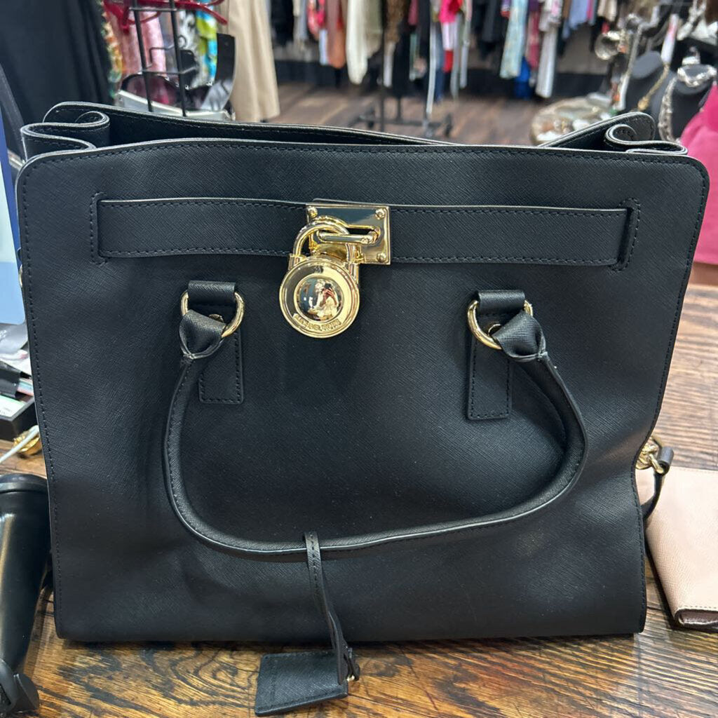 MICHAEL KORS HAMILTON SAFFIANO LEATHER