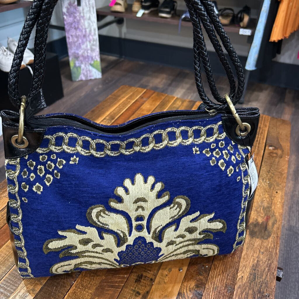 SHARIF TAPESTRY SHOULDER BAG