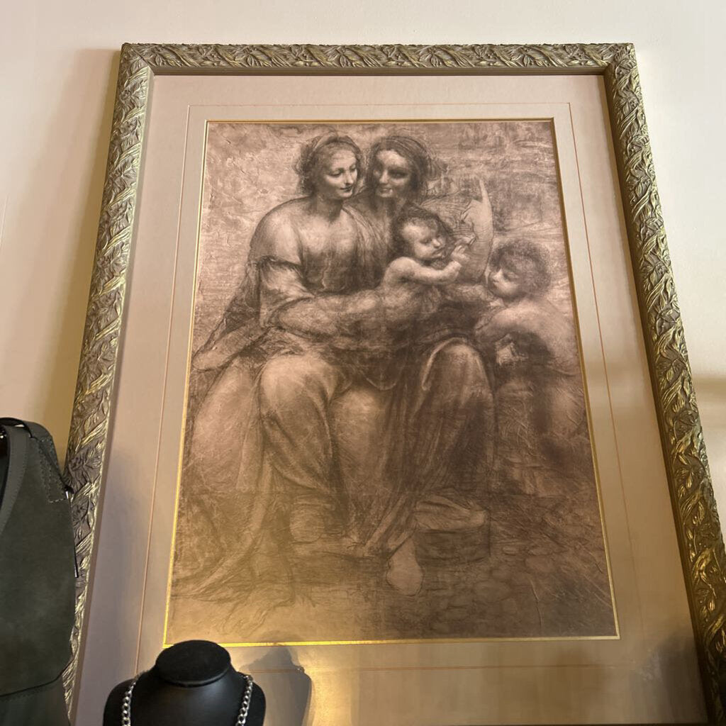 THE VIRGIN & CHILD W/ST. JOHN THE BAPTIST & ST. ANNE