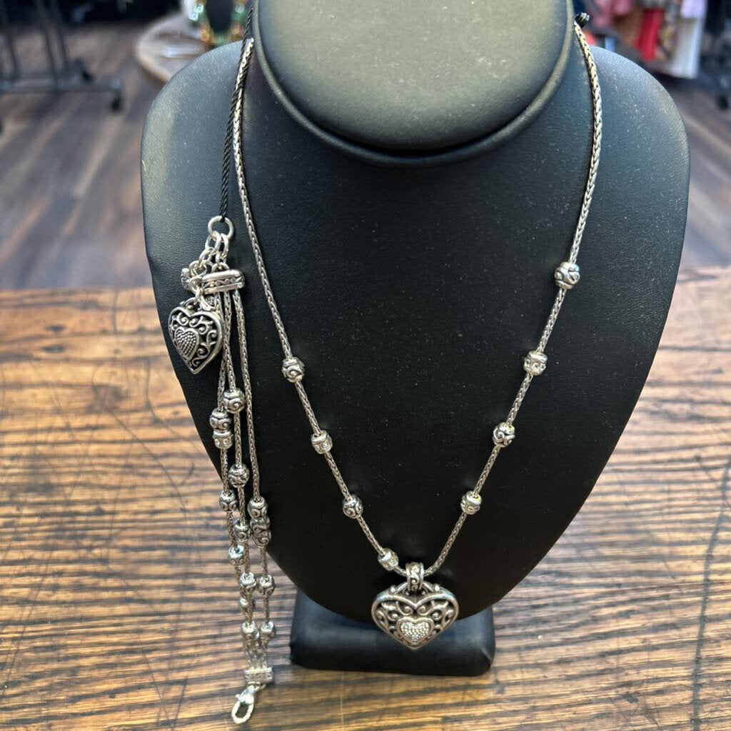 BRIGHTON SCROLL HEART NECKLACE + BRACELET