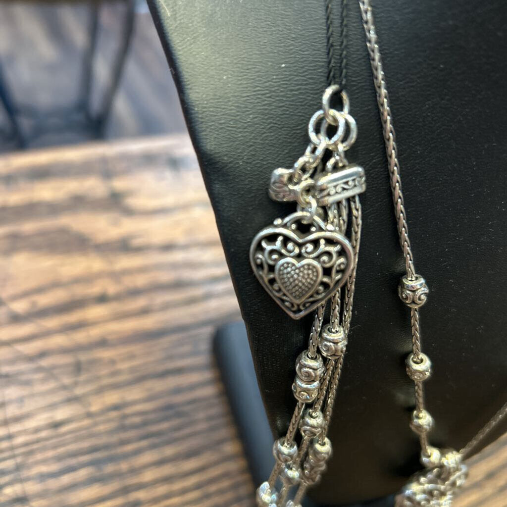 BRIGHTON SCROLL HEART NECKLACE + BRACELET