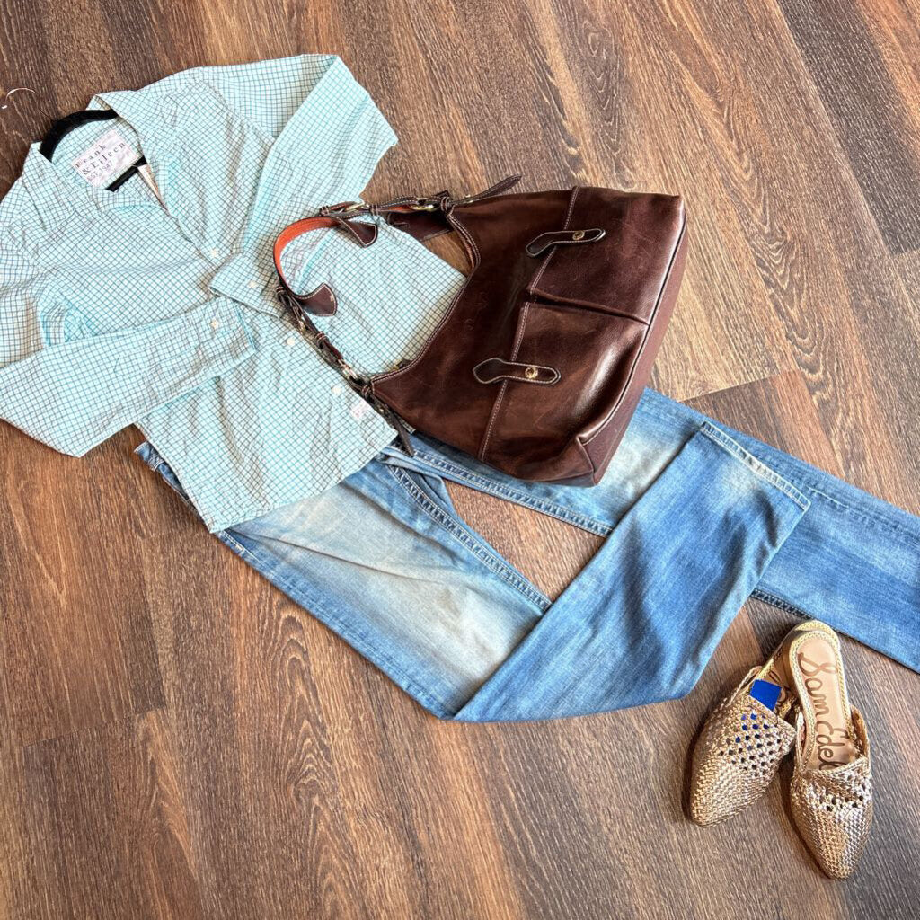 FRANK & EILEEN LONG SLEEVE COLLARED BUTTON UP