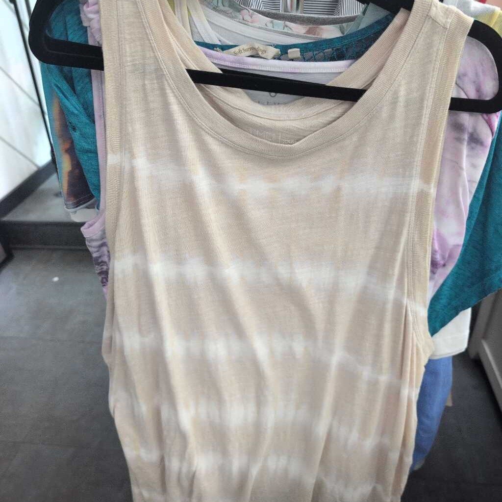 TIME AND TRUE TIE DYE TANK