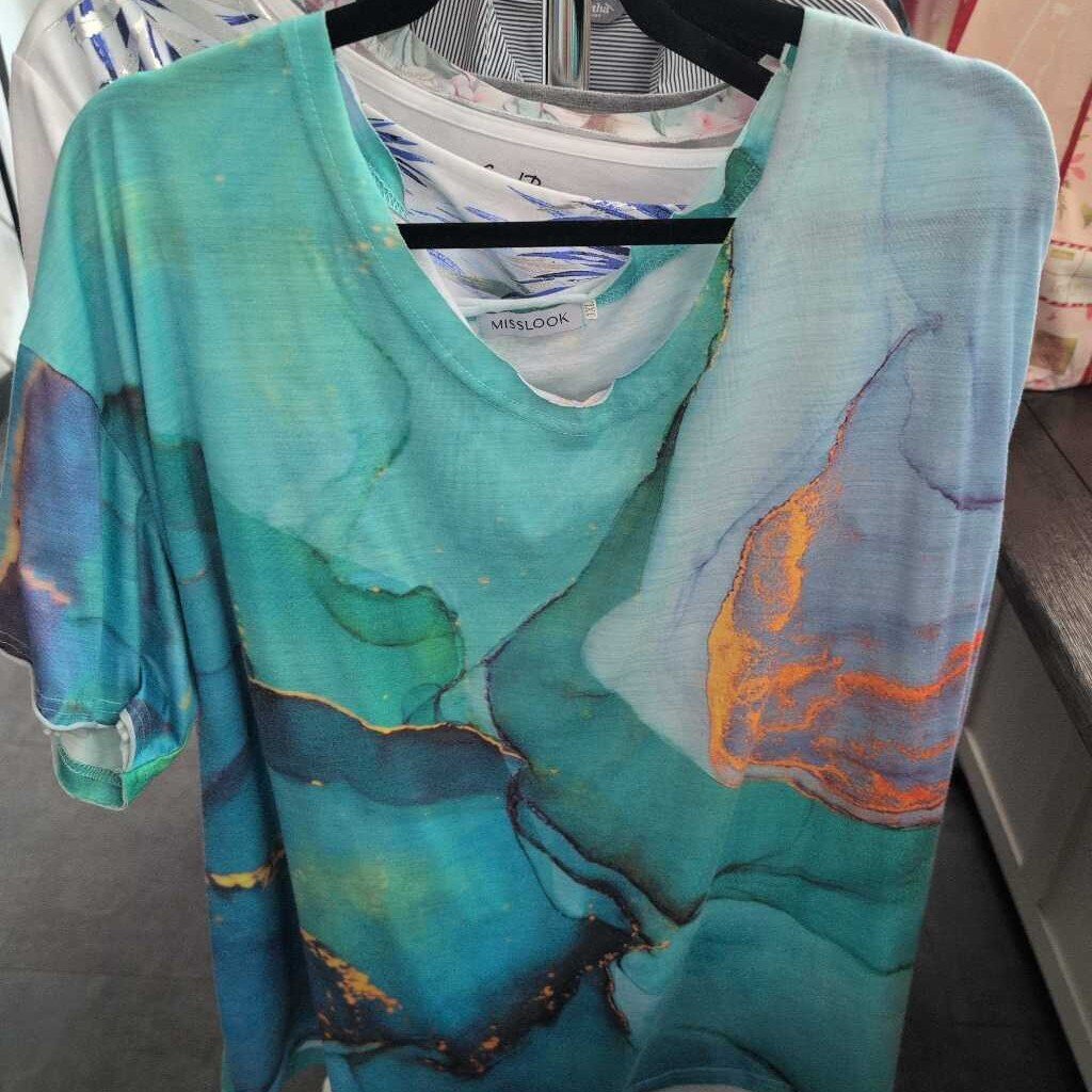 MISSLOOK COLORFUL TEE