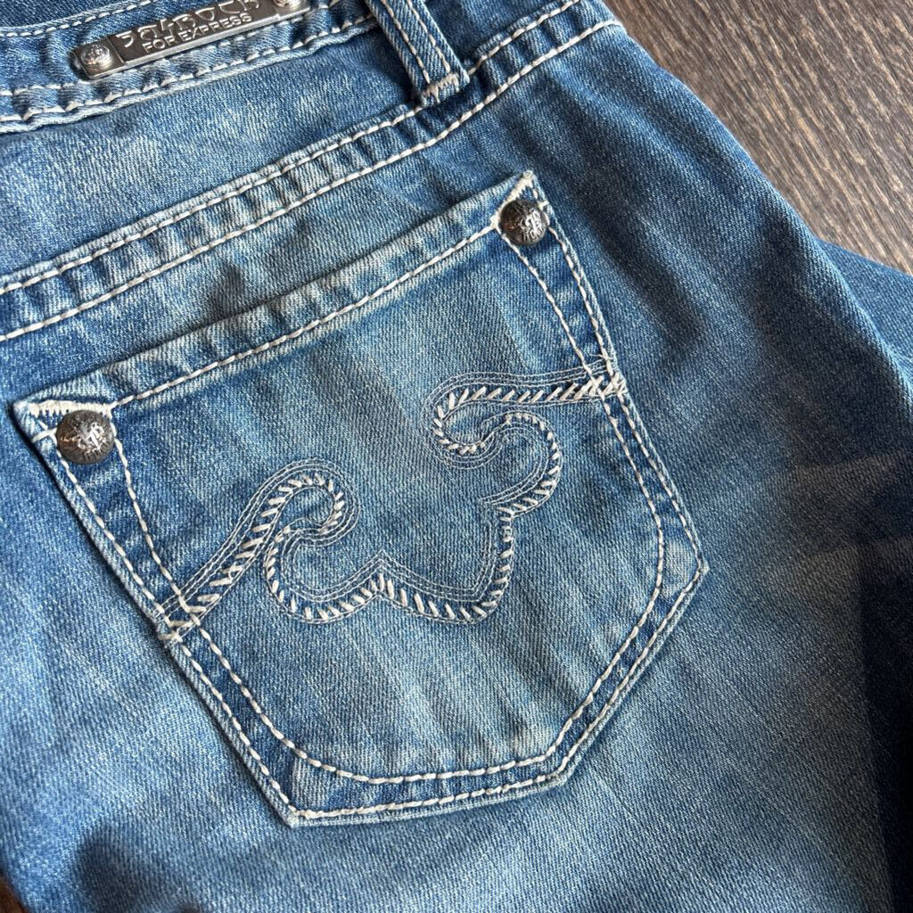 EXPRESS VINTAGE REROCK Y2K SKINNY