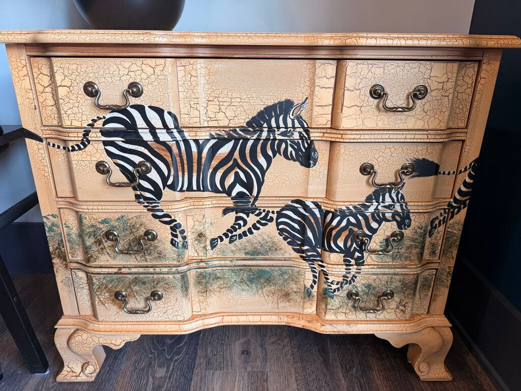 JASPER CABINET ZEBRA ACCENT CHEST