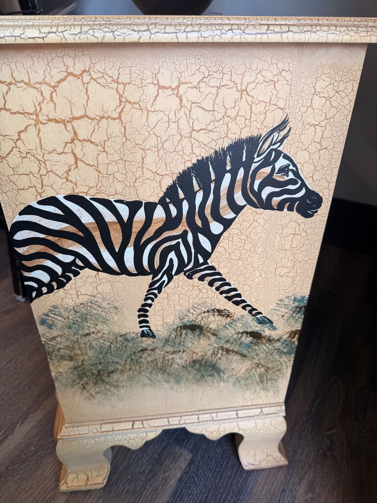 JASPER CABINET ZEBRA ACCENT CHEST